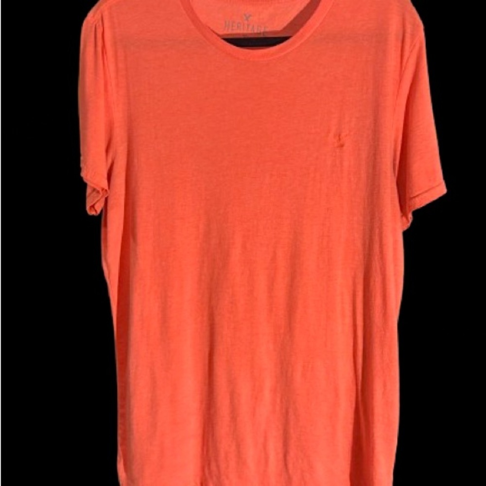 3/$20  Men's Orange Short Sleeve Tee